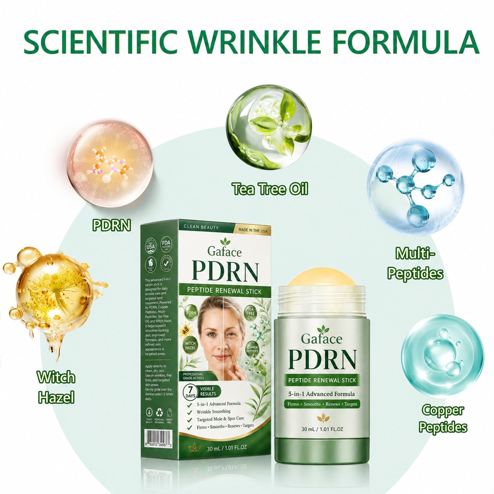 Gaface® PDRN Anti-Aging Peptide Renewal Stick