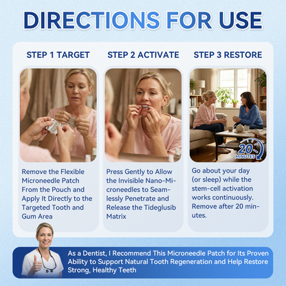 𝐆𝐥𝐢𝐦𝐦𝐞𝐫𝐥𝐲® 𝐓𝐢𝐝𝐞𝐠𝐥𝐮𝐬𝐢𝐛 𝐓𝐨𝐨𝐭𝐡 & 𝐆𝐮𝐦 𝐑𝐞𝐩𝐚𝐢𝐫 𝐌𝐢𝐜𝐫𝐨𝐧𝐞𝐞𝐝𝐥𝐞 𝐏𝐚𝐭𝐜𝐡  | 𝐀𝐝𝐯𝐚𝐧𝐜𝐞𝐝 𝐒𝐭𝐞𝐦-𝐂𝐞𝐥𝐥 𝐀𝐜𝐭𝐢𝐯𝐚𝐭𝐢𝐨𝐧 𝐓𝐞𝐞𝐭𝐡 𝐒𝐭𝐫𝐢𝐩𝐬(🦷𝐑𝐞𝐛𝐮𝐢𝐥𝐝 𝐄𝐧𝐚𝐦𝐞𝐥 & 𝐃𝐞𝐧𝐭𝐢𝐧 • 𝐒𝐭𝐫𝐞𝐧𝐠𝐭𝐡𝐞𝐧 𝐆𝐮𝐦𝐬 • 𝐄𝐫𝐚𝐝𝐢𝐜𝐚𝐭𝐞 𝐓𝐚𝐫𝐭𝐚𝐫 & 𝐎𝐝𝐨𝐫 • 𝐒𝐭𝐨𝐩 𝐓𝐨𝐨𝐭𝐡 𝐒𝐞𝐧𝐬𝐢𝐭𝐢𝐯𝐢𝐭𝐲) 3.0