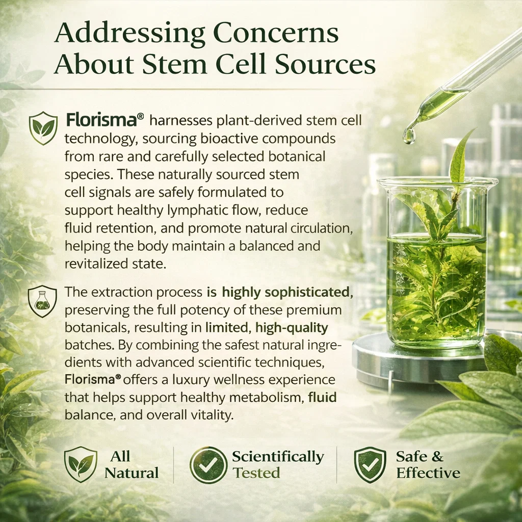 Florisma® Plant-Derived Cellular Support Complex Patch（Improve lymphatic drainage and reduce body weight）👍